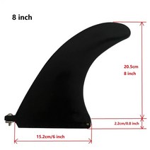 수중스쿠터 수중추진기 물놀이 부스터 스쿠버젯 수영모터 잠수추진기 스노쿨링 인치 서핑 핀 싱글 센터 나일론 롱 보드 패들 나사 포함 액세서리, 2.8 inch fin