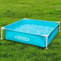 SG (122cm) 물놀이풀장 사각 베란다풀장 프레임 인텍스, 상세페이지 참조