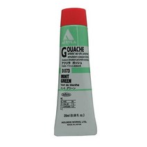 홀바인 수채물감 과슈 구아슈 물감 홀베인 아크릴라 폴리머 에멀젼 20ml 민트 그린 D073
