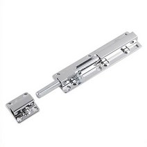 토토의선물&토토철물 오도시 출입문 가구 창문 니켈 크롬 문고정 잠금장치 잠금쇠 빗장, 오도시/크롬/7인치