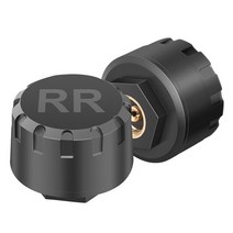 차압계 블루투스 호환 5.0 자동차 타이어 압력 센서TPMS 스마트 알람 타이어 모니터링 도구lOS Android 용, 01 2pcs