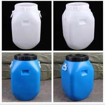 대용량 물탱크 50L 말통 물통 젓갈통 기름통 농업용, 25L 블루 농축 배럴