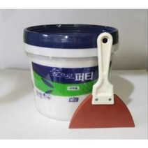 KCC 숲으로퍼티 외부용 5kg 헤라포함세트상품 외벽면 내벽면 석고보드 크랙 틈새 보수용 친환경빠데, 1개