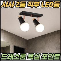 옷방조명 드레스룸 파우더룸 조명 카페 포인트 led 엘이디 에리디 인테리어 레일등, 화이트ㅡ볼구(주광색)