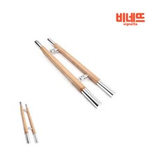 강화도어손잡이 부빙가 우드 문손잡이 문고리 340P 오크화이트 도어손잡이 문손잡이교체 현관문손잡이