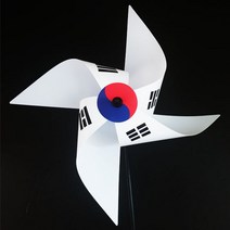 태극기 장식용 바람개비 키70cm~120cm 정원 매장입구, 태극기바람개비