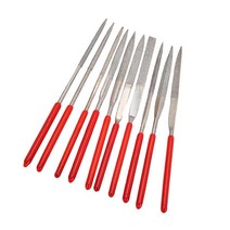10pcs 기타 파일 프렛 너트 안장 슬롯 그라인딩 파일 세트 Luthier 수리 도구 기타 수리 도구 기타 액세서리, [01] CHINA
