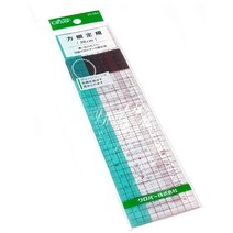 쏘잉스타 크로바 20cm 미니 방안자 그레이딩자 25-054, 1개
