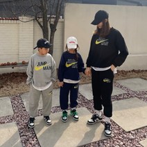 라라커플 점프맨나키패밀세트 가족티 맘티 봄 아동