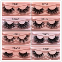 공연용속눈썹 착붙 아이돌 자석 자연스러운 인조 속눈썹 펌키트 버즈미 눈, 1쌍-db402