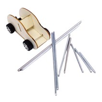 과학재료 30 35 40 스틸봉 바퀴축 50개 운동전환 초등기관 탄성기어 부속품, 스틸봉 2mmX40mm