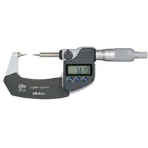 미쓰도요 342-251-30 디지매틱 포인트 마이크로미터 0-25mm(0.001) 15˚