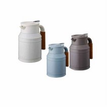 모슈 보온보냉 주전자 1L 최화정 보온병 장국, 스카이