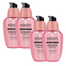케라시스 케라마이드 극손상 클리닉 세럼 헤어에센스, 4개, 70ml