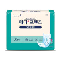 깨끗한나라 메디프렌즈 일자형패드 30매, 8팩