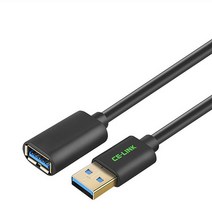 USB 3.0 연장케이블 USB연장선 고순도구리선 데이터전송, 3m