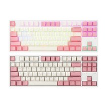 앱코 파스텔키캡 무접점 게이밍 키보드 45g, 핑크, KN01C, 텐키리스