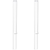 보면대철판 휴대용 악보 거치대 받침대 악보대새로운 1 쌍 음악 시트 클립 마칭 밴드 스탠드 명확한 아크릴, 01 s shown