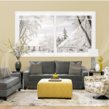 제이제이 방풍비닐 방풍막 현관문 방문 창문 바람막이 커튼 방한 냉방 외풍, (10) 창문용 300 x 165cm