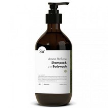 수오가닉 퍼퓸 샴푸워시 로즈마리 1050ml, 옵션선택:수오가닉 라임민트 샴푸워시