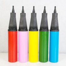 풍선 공기 주입기 호캉스 여름철 물놀이 손펌프 캠핑 브라이덜 샤워 펌프 주입 손 에어 펌핑 소형 바람 넣는 기계 많은 풍선 튜브 짐볼 야외 파티 핸디 색상랜덤1p