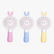 캐릭터 핸드 선풍기 토끼 풍량조절가능, 본상품