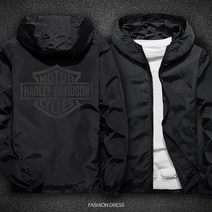 Harley Davidson 겨울용 두카티 야마하 할리데이비슨 바람막이 자켓 반사 상의 폴리에스터 오토바이, 재킷3XL 80-85kg, 할리 블랙 블랙 사진