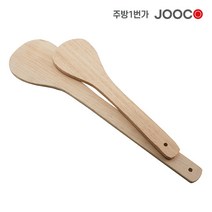 주방1번가 주코(JOOCO) 나무 장주걱 나무주걱 다용도 주걱, 대 / 520mm