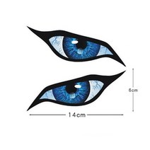 전기자전거2인용 출퇴근 배달용 자전거 2개/몫 자동차 스티커 개인 스타일링 눈 치열한 끔찍한 비닐 데칼, 08 NB 008, 한개옵션1