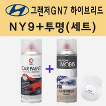 현대 그랜저GN7 하이브리드 XB9 바이오필릭블루펄 주문 스프레이 페인트 + 투명스프레이 200ml