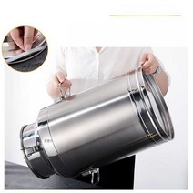 발효조 발효조 막걸리 발효통 담금주 수제 주류 양조 과일주, 지름 42L 높이 30 높이 60cm 캐티오일