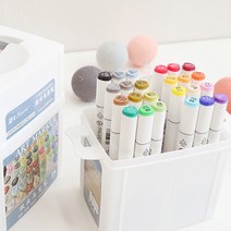 민화샵 디자인마카 트윈마카 펜 세트, 24색, 1개