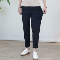 로코비전 오싹한 냉장고 슬랙스 남녀공용 여름 스판 밴딩 바지