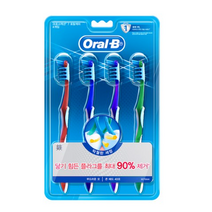 오랄비 크로스액션 토탈케어 TAJ 칫솔 랜덤발송, 2개, 4개입