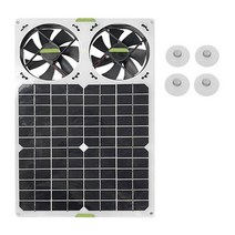 벤츄레이터 태양열 배기 팬 40W 다기능 환풍기 솔라 카 애완 동물 그린 하우스 지붕 방 화장실 태양광 시스, 01 A