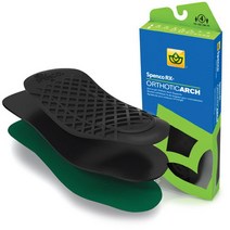 [스펜코(Spenco)] 오소틱 아치서포터 3/4 인솔(Orthotic ARCH), 2호(245_255mm)