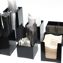 오리스타 테이크아웃컵 디스펜서종이컵 투명컵 빨대정리 바캐디, 1개, 9.하비디스펜서