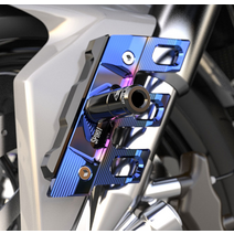 프론트휀다커버 쇼바가드 안개등브라켓 크루심300 CBR125 엑시브250R MSX125, 버닝블루