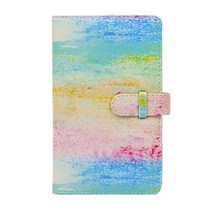 후지 필름 FUJIFILM 카메라 3인치 96 포켓 사진 필름 앨범 스토리지 북 FujiFilm Instax Mini 11 8 9 7s 50, 03 Rainbow Mist