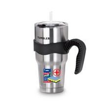 로이첸 스텐 304 대용량 텀블러 900ml (빨대내장 / 손잡이 탈부착)