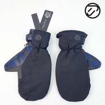이안폴터디자인 겨울용 방한 벙어리장갑, 블랙, 1개