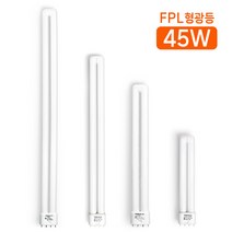 오스람 FPL 삼파장 45W 형광등 전구 DULUX L, 주광색, 1개