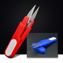 다이스 스테인레스 스틸 커버 쪽가위 재봉 봉재 낚시 미니가위, 커버쪽가위-색상랜덤