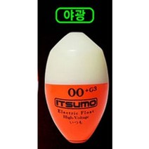 국내산 이쯔모 전자찌+ 중국산425밧데리1팩, 야광오렌지-0.8