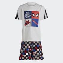 [아디다스키즈 adidaskid] HS1139 LB 디즈니 스파이더맨 티 세트 LB DY SM T SET 아동의류