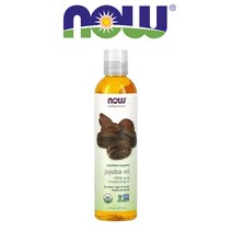 NOW Foods 호호바오일 100% 오가닉 퓨어 조조바오일 Jojoba Oil 237ml