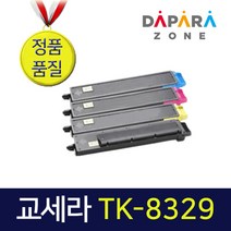 교세라 TK-8329 재생토너 Ecosys P2235dn, 더블에이 80g 1권, 검정 TK-8329KK