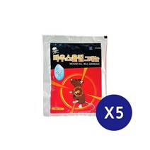 쌀쥐약 마우스올킬 그래뉼 50g 1봉지 쥐덫 쥐잡기, 5포