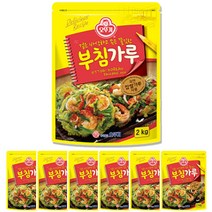 오뚜기 부침가루2kgX6개(1박스), 1
