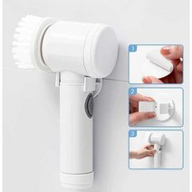 지픽스 자동청소솔 전동 브러시 화장실 틈새 수세미, USB 플래그십 버전